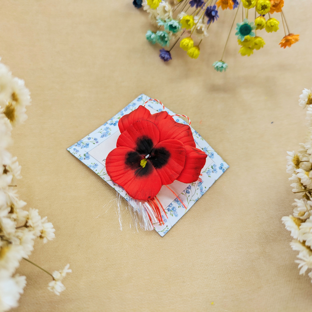 panseluta martisor - Tracolla Handmade - martisoare, cutii postale personalizate, cani, bijuterii, globuri brad