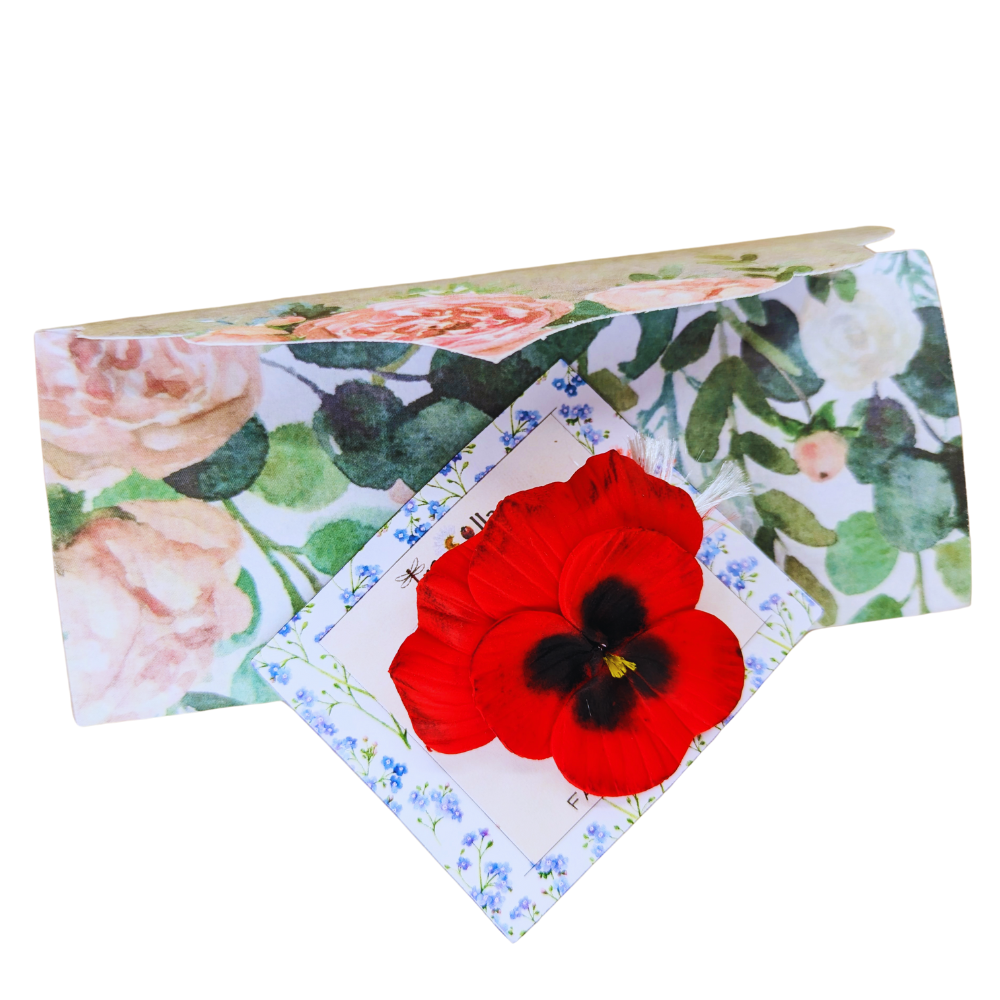 Martisor panseluta - Tracolla Handmade - martisoare, cutii postale personalizate, cani, bijuterii, globuri brad