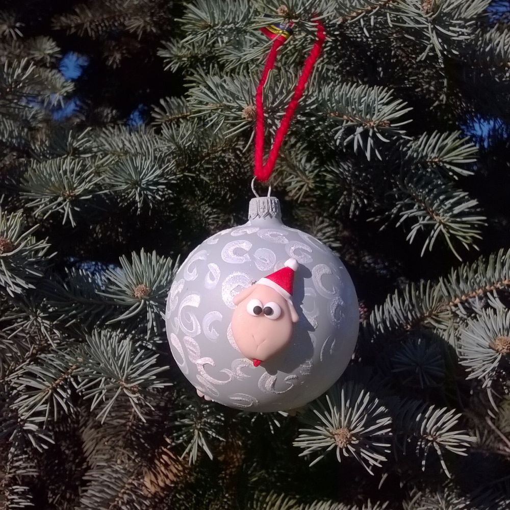 glob oita - Tracolla Handmade - martisoare, cutii postale personalizate, cani, bijuterii, globuri brad